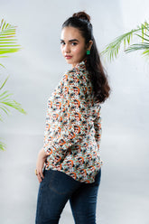1 Piece Top in Multi Printed Lawn (TR0936)